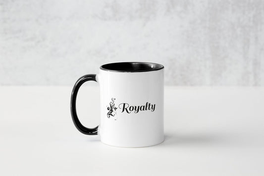 Royalty Mug (Black handle)